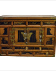 Antique Korean Chest with Butterfly Pattern Brass Hardware from the 19th Century-1. Asian & Chinese Furniture, Art, Antiques, Vintage Home Décor for sale at FEA Home