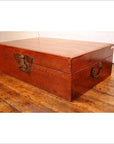 Lacquer Leather Trunk-3. Asian & Chinese Furniture, Art, Antiques, Vintage Home Décor for sale at FEA Home