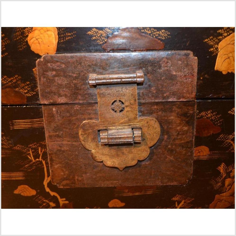 Lacquer Trunk-5. Asian & Chinese Furniture, Art, Antiques, Vintage Home Décor for sale at FEA Home