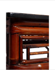 Lacquered Bamboo Coffee Table-3. Asian & Chinese Furniture, Art, Antiques, Vintage Home Décor for sale at FEA Home