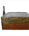Lacquered Bamboo Wedding Basket-3. Asian & Chinese Furniture, Art, Antiques, Vintage Home Décor for sale at FEA Home