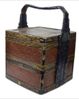 Lacquered Bamboo Wedding Basket-4. Asian & Chinese Furniture, Art, Antiques, Vintage Home Décor for sale at FEA Home