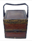 Lacquered Bamboo Wedding Basket-1. Asian & Chinese Furniture, Art, Antiques, Vintage Home Décor for sale at FEA Home