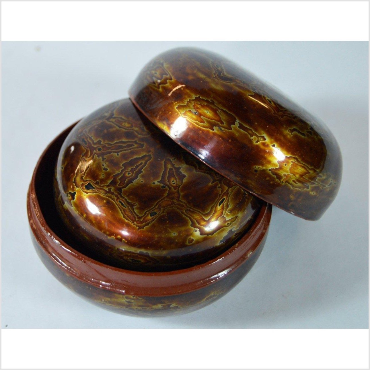 Lacquered Set of 3 Jewelry Boxes-7. Asian & Chinese Furniture, Art, Antiques, Vintage Home Décor for sale at FEA Home