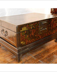 Lacquered Trunk on Stand-3. Asian & Chinese Furniture, Art, Antiques, Vintage Home Décor for sale at FEA Home