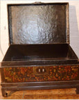 Lacquered Trunk on Stand-6. Asian & Chinese Furniture, Art, Antiques, Vintage Home Décor for sale at FEA Home