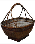 Laotian Basket-3. Asian & Chinese Furniture, Art, Antiques, Vintage Home Décor for sale at FEA Home