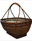 Laotian Basket-6. Asian & Chinese Furniture, Art, Antiques, Vintage Home Décor for sale at FEA Home