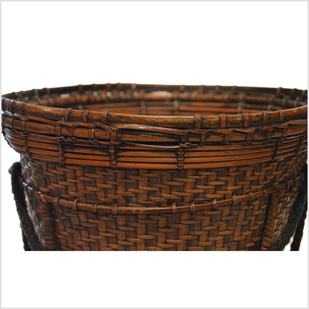 Laotian Basket-3. Asian & Chinese Furniture, Art, Antiques, Vintage Home Décor for sale at FEA Home