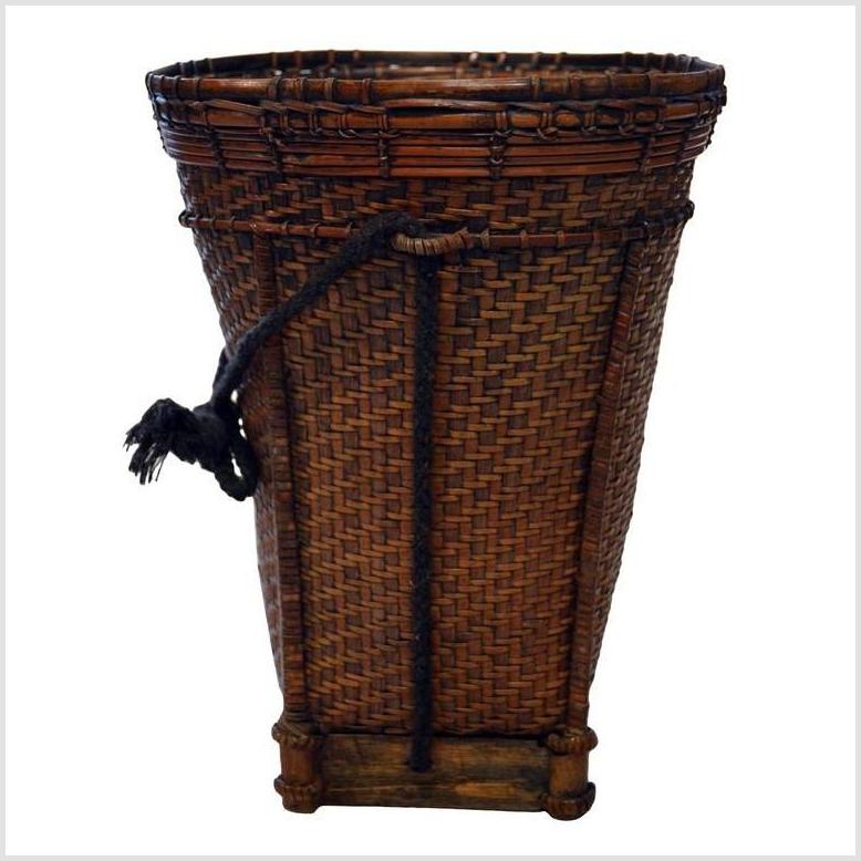 Laotian Basket-5. Asian & Chinese Furniture, Art, Antiques, Vintage Home Décor for sale at FEA Home