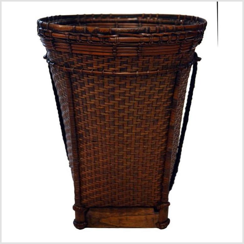 Laotian Basket-6. Asian & Chinese Furniture, Art, Antiques, Vintage Home Décor for sale at FEA Home
