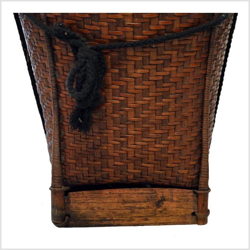 Laotian Grain Basket-4. Asian & Chinese Furniture, Art, Antiques, Vintage Home Décor for sale at FEA Home