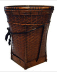 Laotian Grain Basket-5. Asian & Chinese Furniture, Art, Antiques, Vintage Home Décor for sale at FEA Home