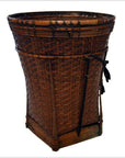 Laotian Grain Basket-6. Asian & Chinese Furniture, Art, Antiques, Vintage Home Décor for sale at FEA Home