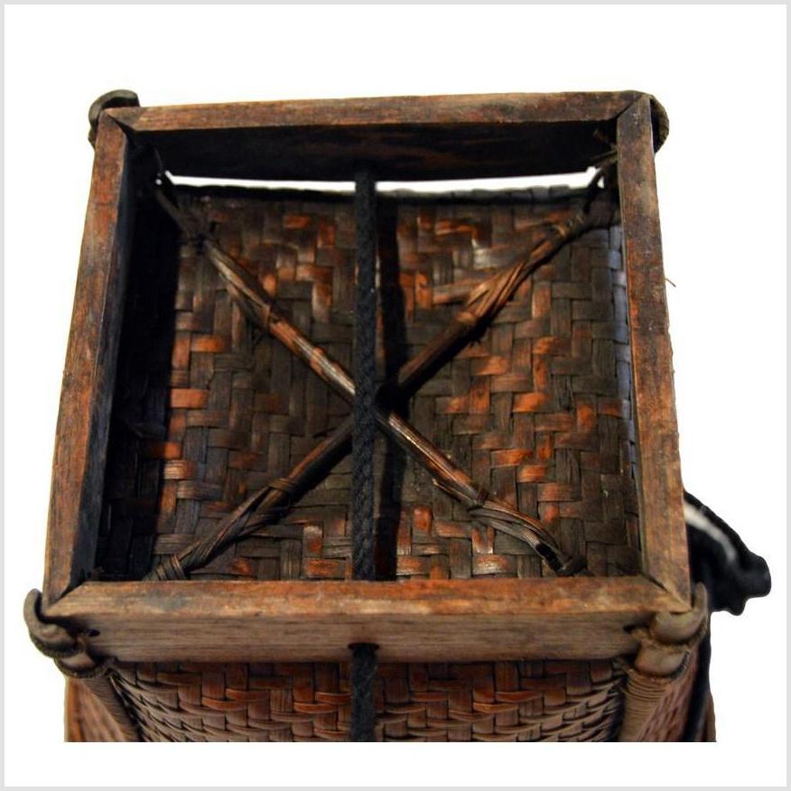 Laotian Grain Basket-9. Asian & Chinese Furniture, Art, Antiques, Vintage Home Décor for sale at FEA Home