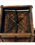 Laotian Grain Basket-9. Asian & Chinese Furniture, Art, Antiques, Vintage Home Décor for sale at FEA Home