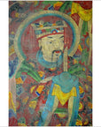 Laotian Parchment Painting-3. Asian & Chinese Furniture, Art, Antiques, Vintage Home Décor for sale at FEA Home