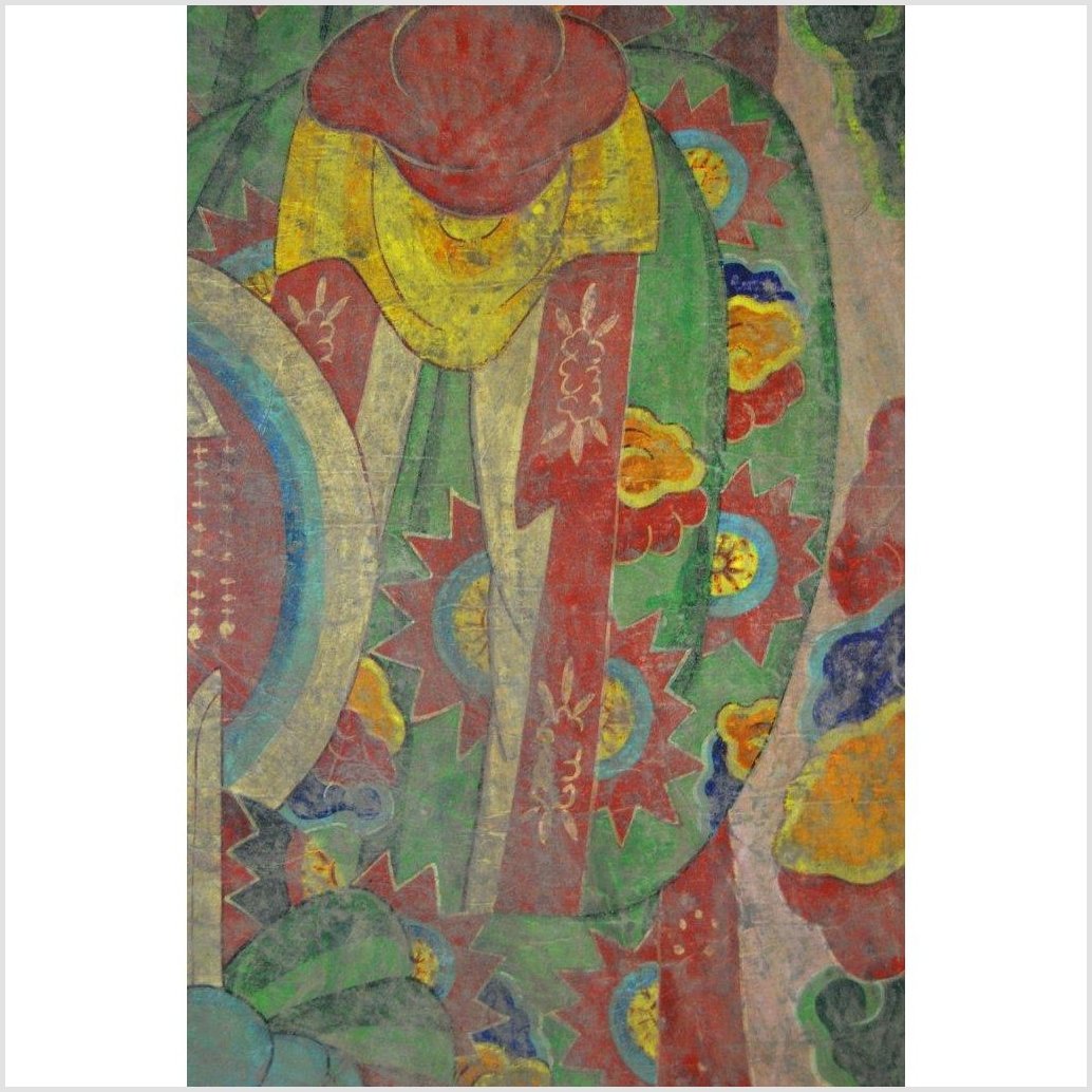 Laotian Parchment Painting-4. Asian & Chinese Furniture, Art, Antiques, Vintage Home Décor for sale at FEA Home