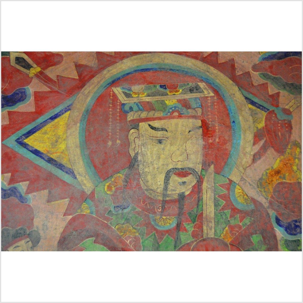 Laotian Parchment Painting-7. Asian & Chinese Furniture, Art, Antiques, Vintage Home Décor for sale at FEA Home