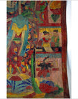 Laotian Parchment Painting-2. Asian & Chinese Furniture, Art, Antiques, Vintage Home Décor for sale at FEA Home