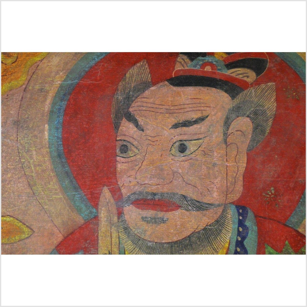 Laotian Parchment Painting-6. Asian & Chinese Furniture, Art, Antiques, Vintage Home Décor for sale at FEA Home