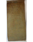 Brownish-tan parchment, rectangular Laotian painting with slightly curled edges, good condition.