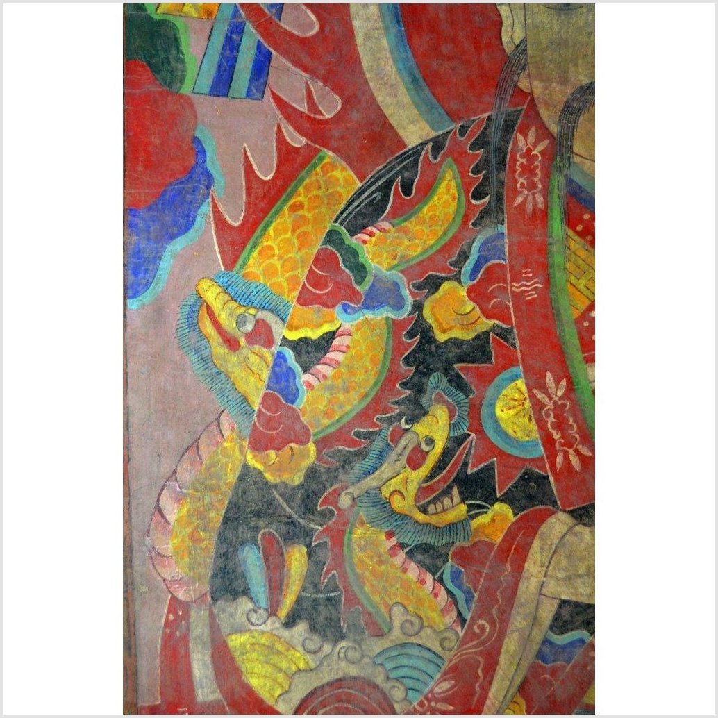 Laotian Parchment Painting-4. Asian & Chinese Furniture, Art, Antiques, Vintage Home Décor for sale at FEA Home