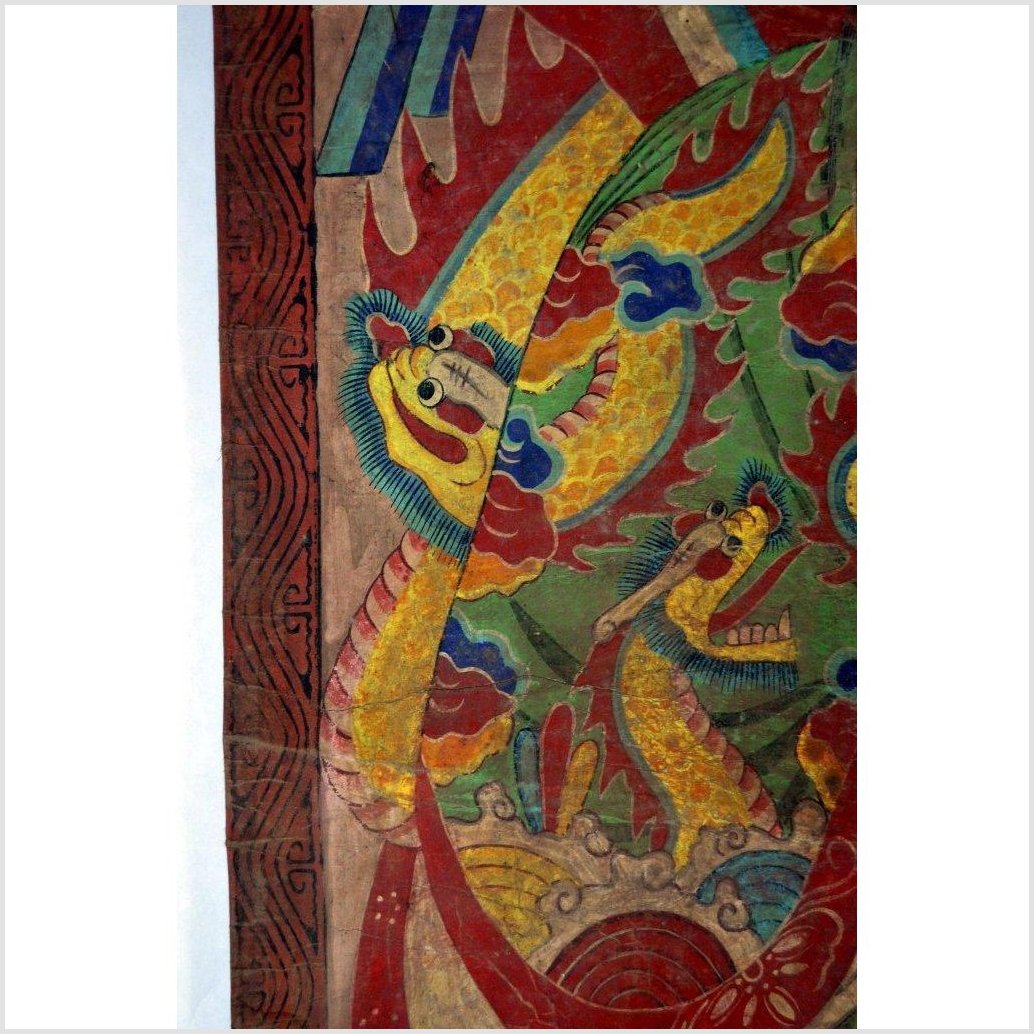 Laotian Parchment Painting-3. Asian & Chinese Furniture, Art, Antiques, Vintage Home Décor for sale at FEA Home