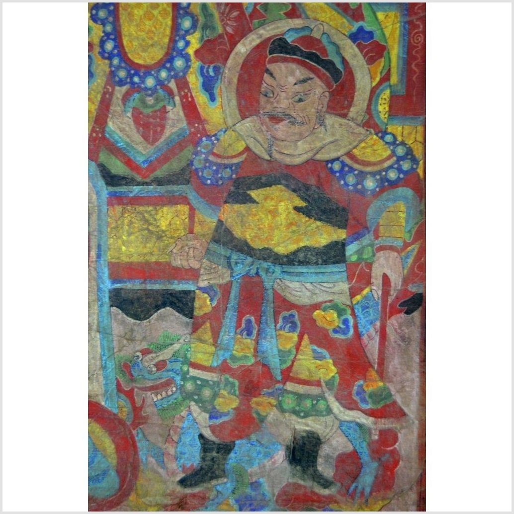 Laotian Parchment Painting-8. Asian & Chinese Furniture, Art, Antiques, Vintage Home Décor for sale at FEA Home