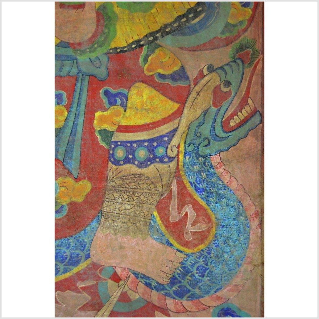Laotian Parchment Painting-5. Asian & Chinese Furniture, Art, Antiques, Vintage Home Décor for sale at FEA Home
