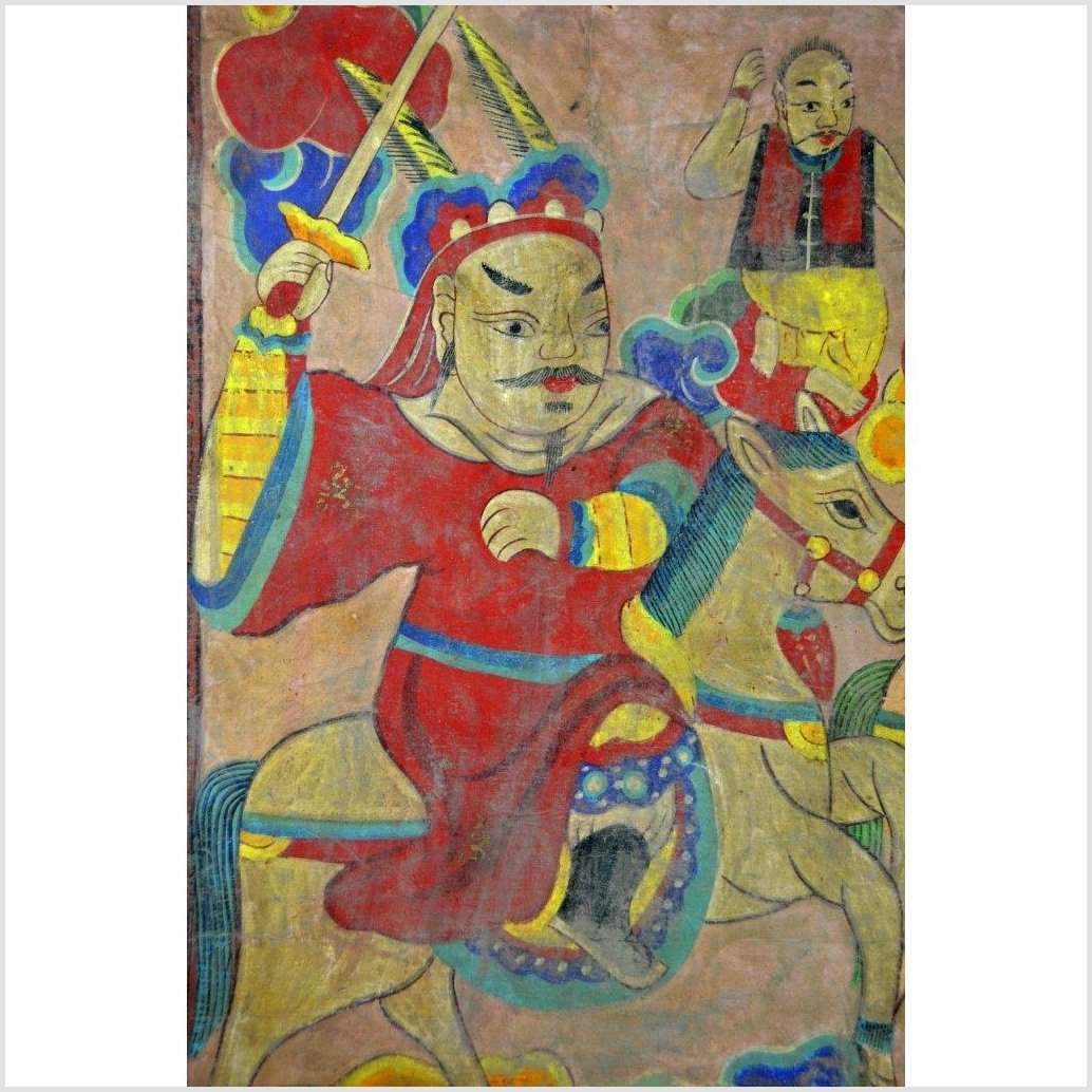 Laotian Parchment Painting-7. Asian & Chinese Furniture, Art, Antiques, Vintage Home Décor for sale at FEA Home