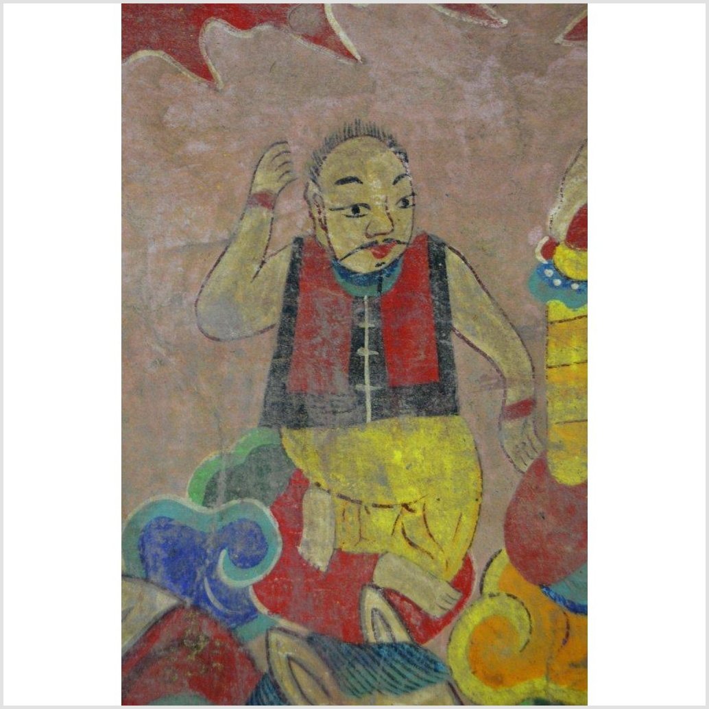 Laotian Parchment Painting-8. Asian & Chinese Furniture, Art, Antiques, Vintage Home Décor for sale at FEA Home