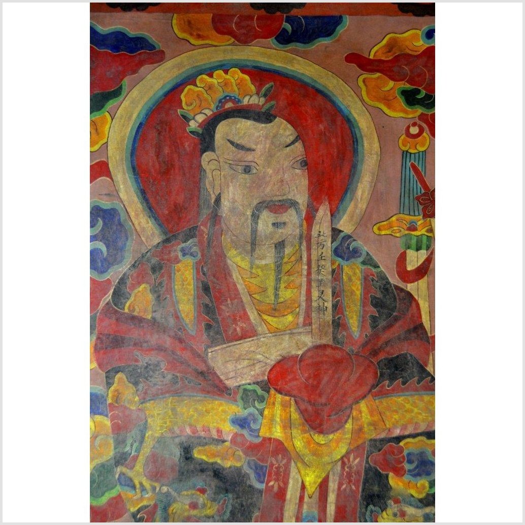 Laotian Parchment Painting-3. Asian & Chinese Furniture, Art, Antiques, Vintage Home Décor for sale at FEA Home