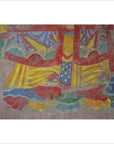 Laotian Parchment Painting-7. Asian & Chinese Furniture, Art, Antiques, Vintage Home Décor for sale at FEA Home