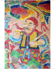 Laotian Parchment Painting-2. Asian & Chinese Furniture, Art, Antiques, Vintage Home Décor for sale at FEA Home