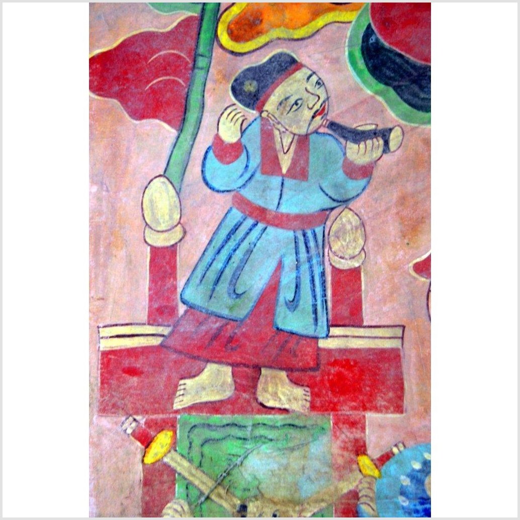 Laotian Parchment Painting-4. Asian & Chinese Furniture, Art, Antiques, Vintage Home Décor for sale at FEA Home