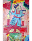 Laotian Parchment Painting-4. Asian & Chinese Furniture, Art, Antiques, Vintage Home Décor for sale at FEA Home