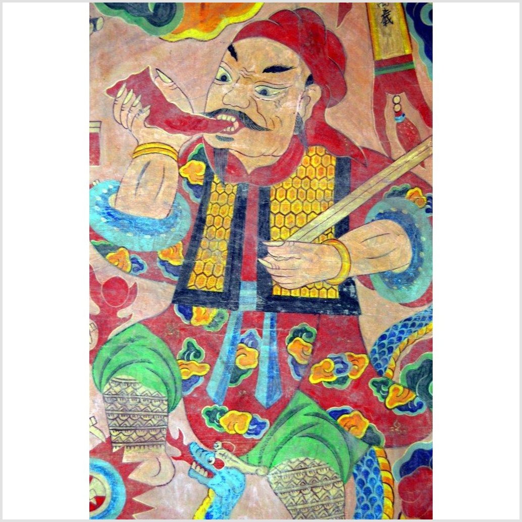 Laotian Parchment Painting-5. Asian & Chinese Furniture, Art, Antiques, Vintage Home Décor for sale at FEA Home