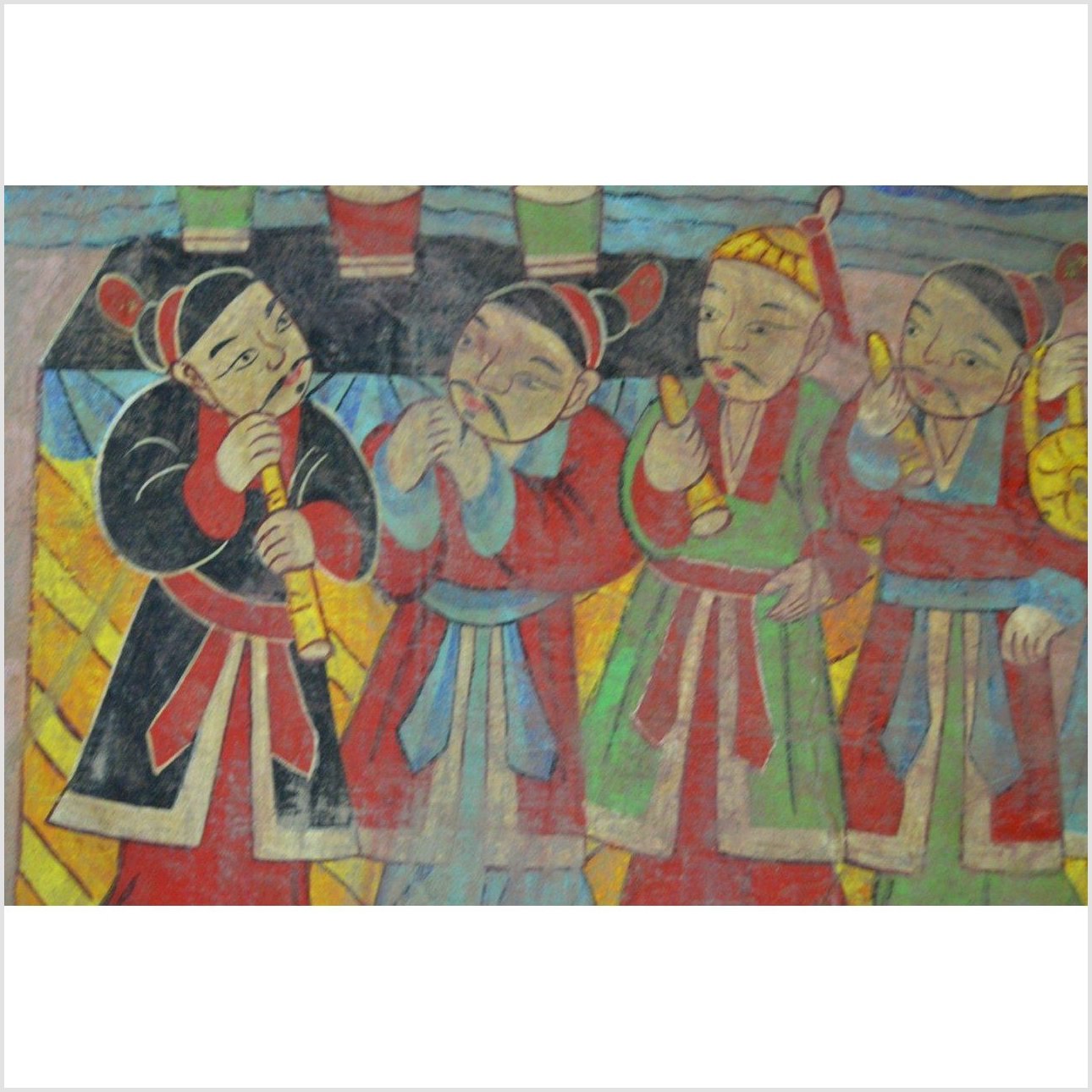 Laotian Parchment Painting-8. Asian & Chinese Furniture, Art, Antiques, Vintage Home Décor for sale at FEA Home