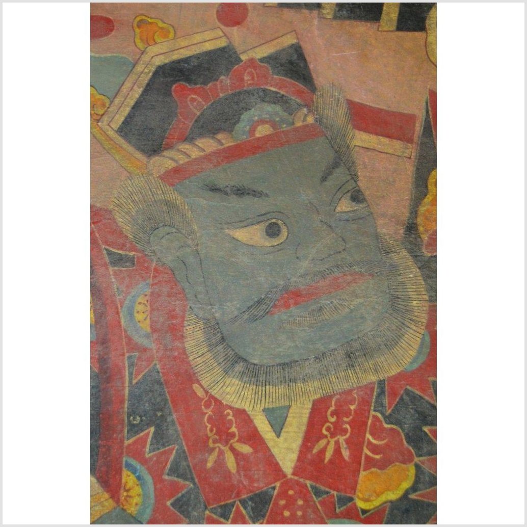 Laotian Parchment Painting-3. Asian & Chinese Furniture, Art, Antiques, Vintage Home Décor for sale at FEA Home