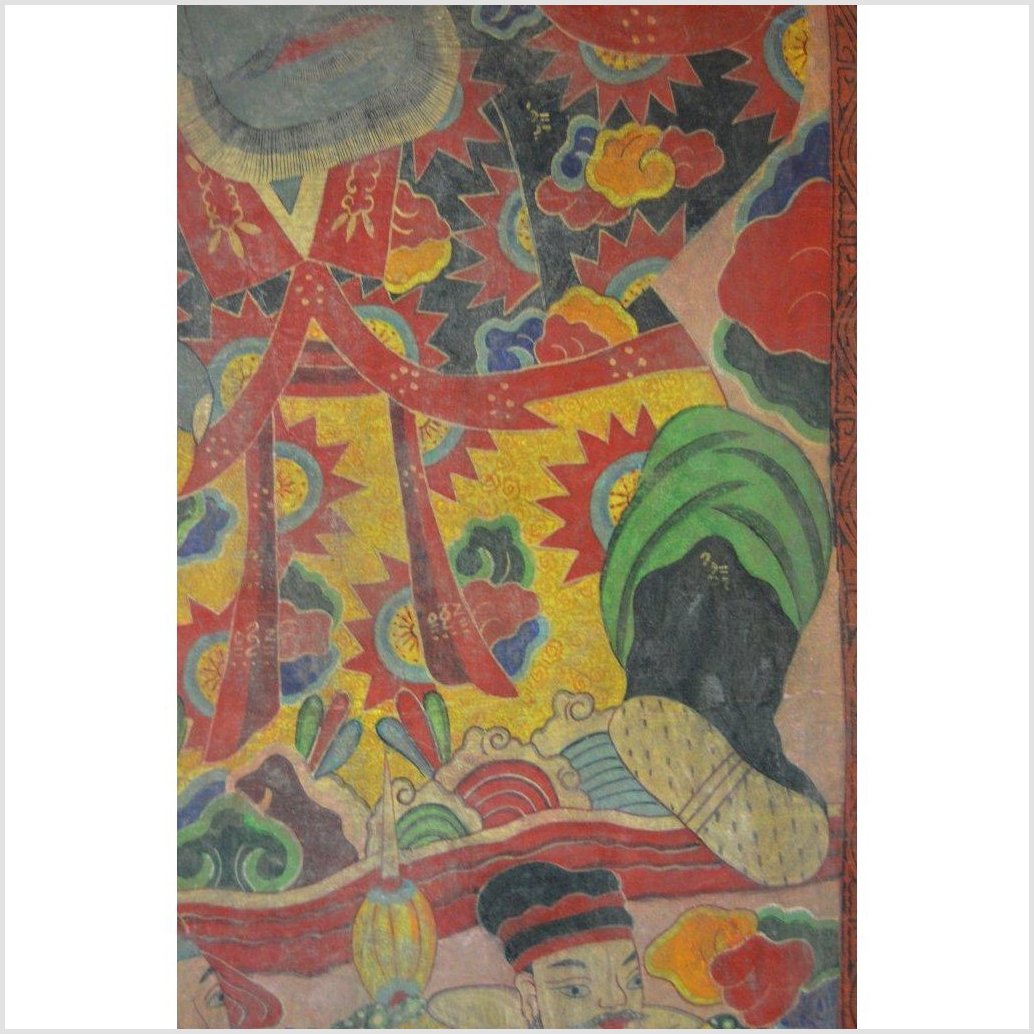 Laotian Parchment Painting-5. Asian & Chinese Furniture, Art, Antiques, Vintage Home Décor for sale at FEA Home