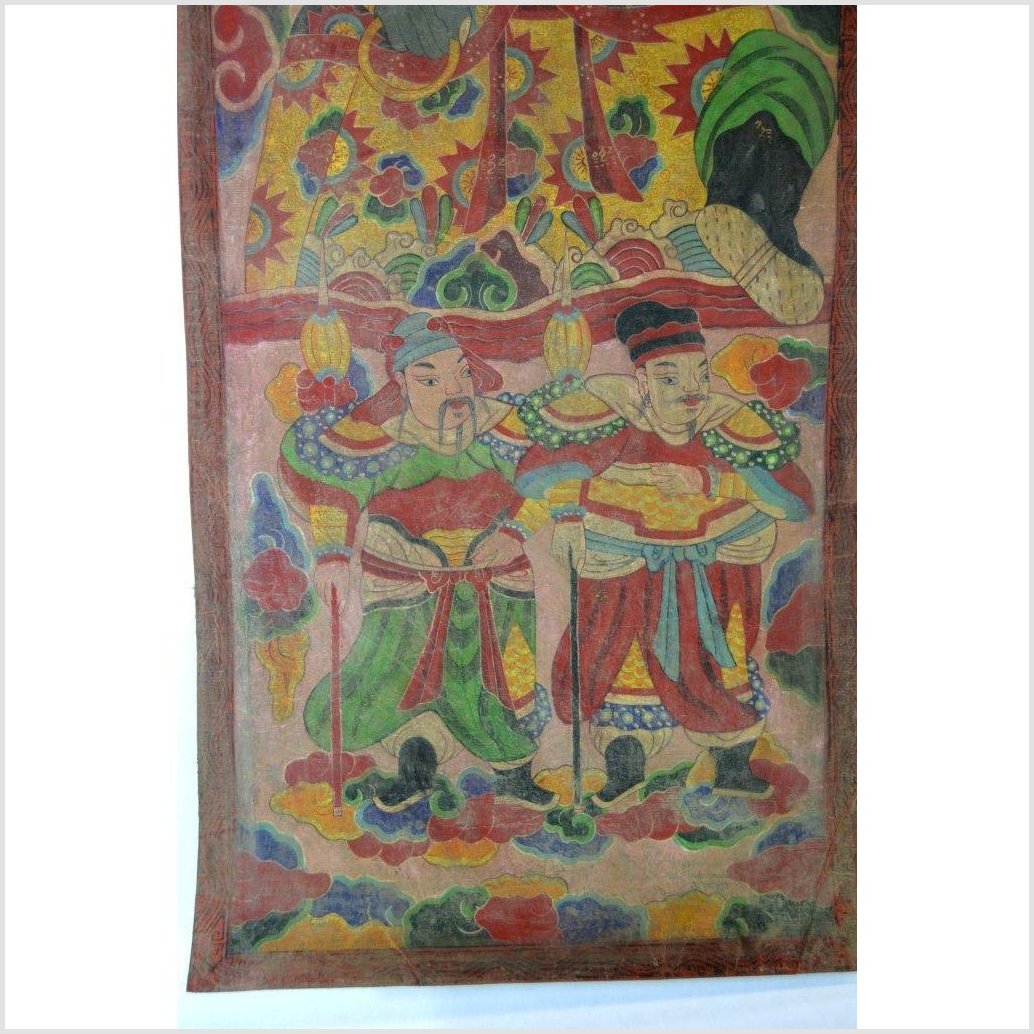 Laotian Parchment Painting-6. Asian & Chinese Furniture, Art, Antiques, Vintage Home Décor for sale at FEA Home