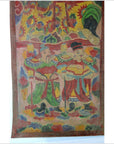 Laotian Parchment Painting-6. Asian & Chinese Furniture, Art, Antiques, Vintage Home Décor for sale at FEA Home