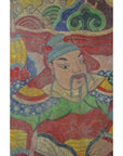 Laotian Parchment Painting-7. Asian & Chinese Furniture, Art, Antiques, Vintage Home Décor for sale at FEA Home