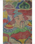 Laotian Parchment Painting-7. Asian & Chinese Furniture, Art, Antiques, Vintage Home Décor for sale at FEA Home
