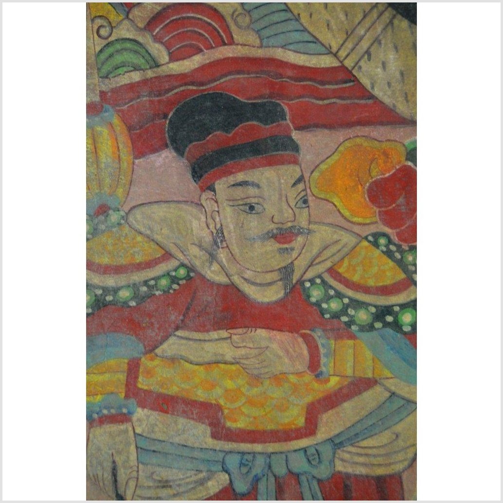 Laotian Parchment Painting-8. Asian & Chinese Furniture, Art, Antiques, Vintage Home Décor for sale at FEA Home