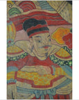 Laotian Parchment Painting-8. Asian & Chinese Furniture, Art, Antiques, Vintage Home Décor for sale at FEA Home