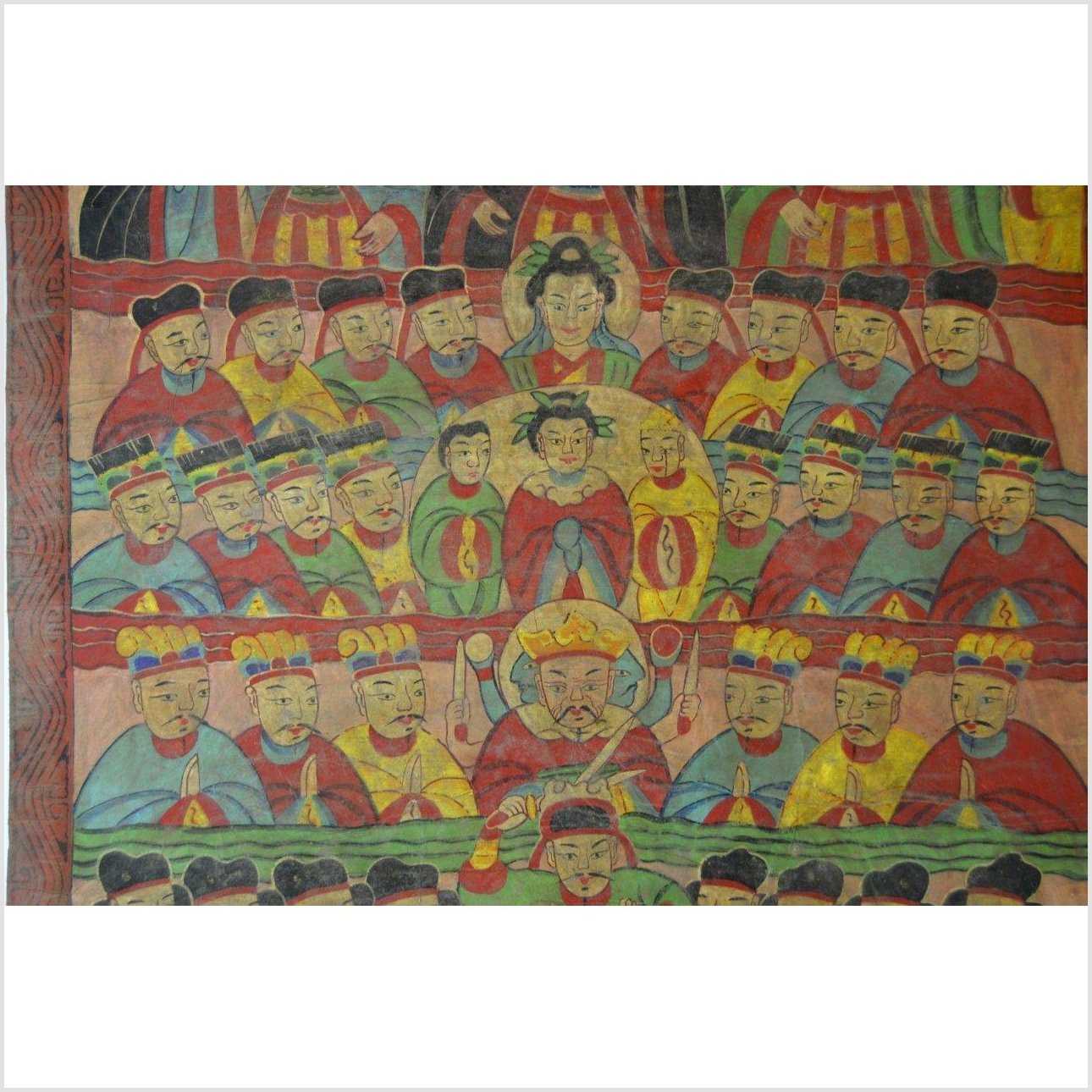 Laotian Parchment Painting-4. Asian & Chinese Furniture, Art, Antiques, Vintage Home Décor for sale at FEA Home