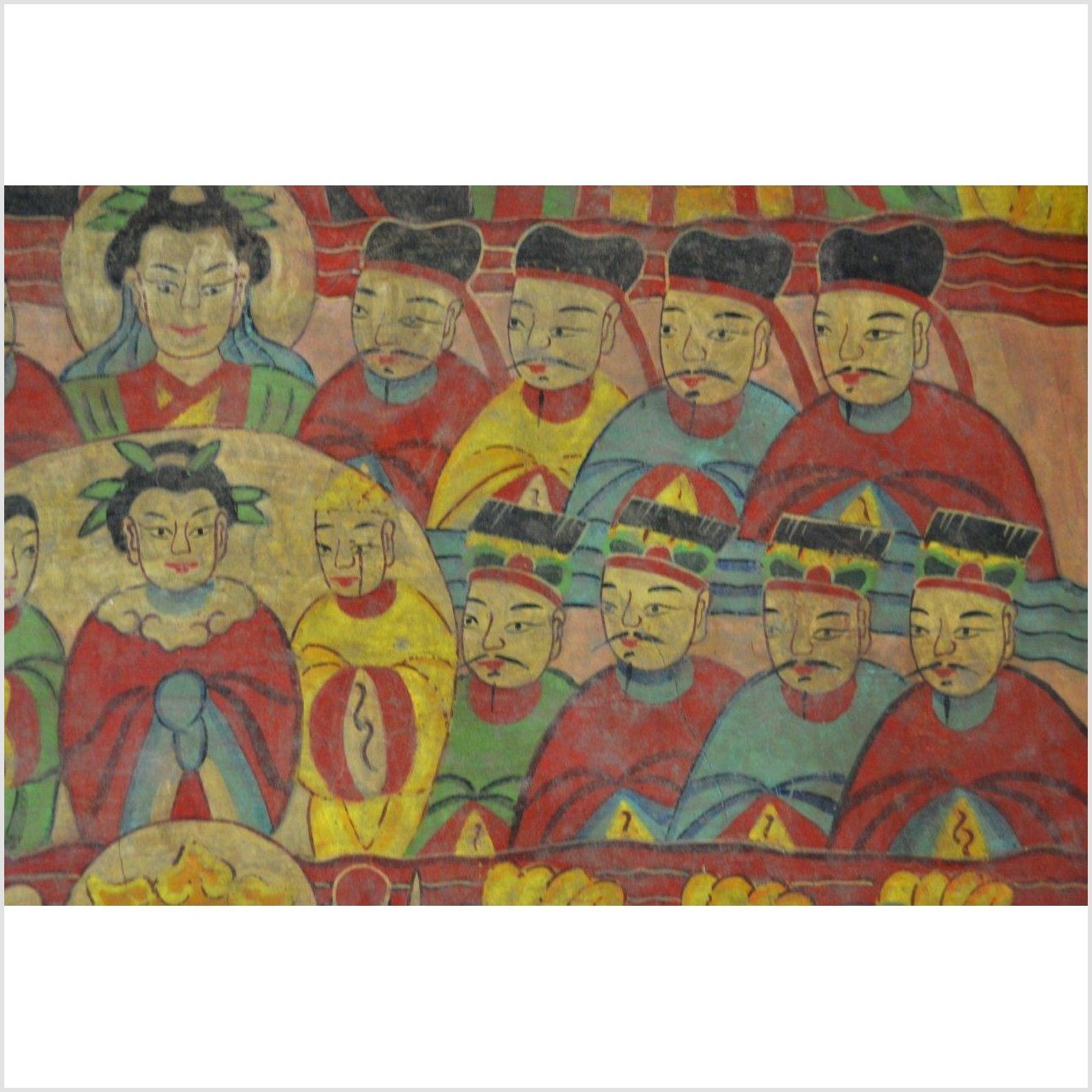 Laotian Parchment Painting-6. Asian & Chinese Furniture, Art, Antiques, Vintage Home Décor for sale at FEA Home