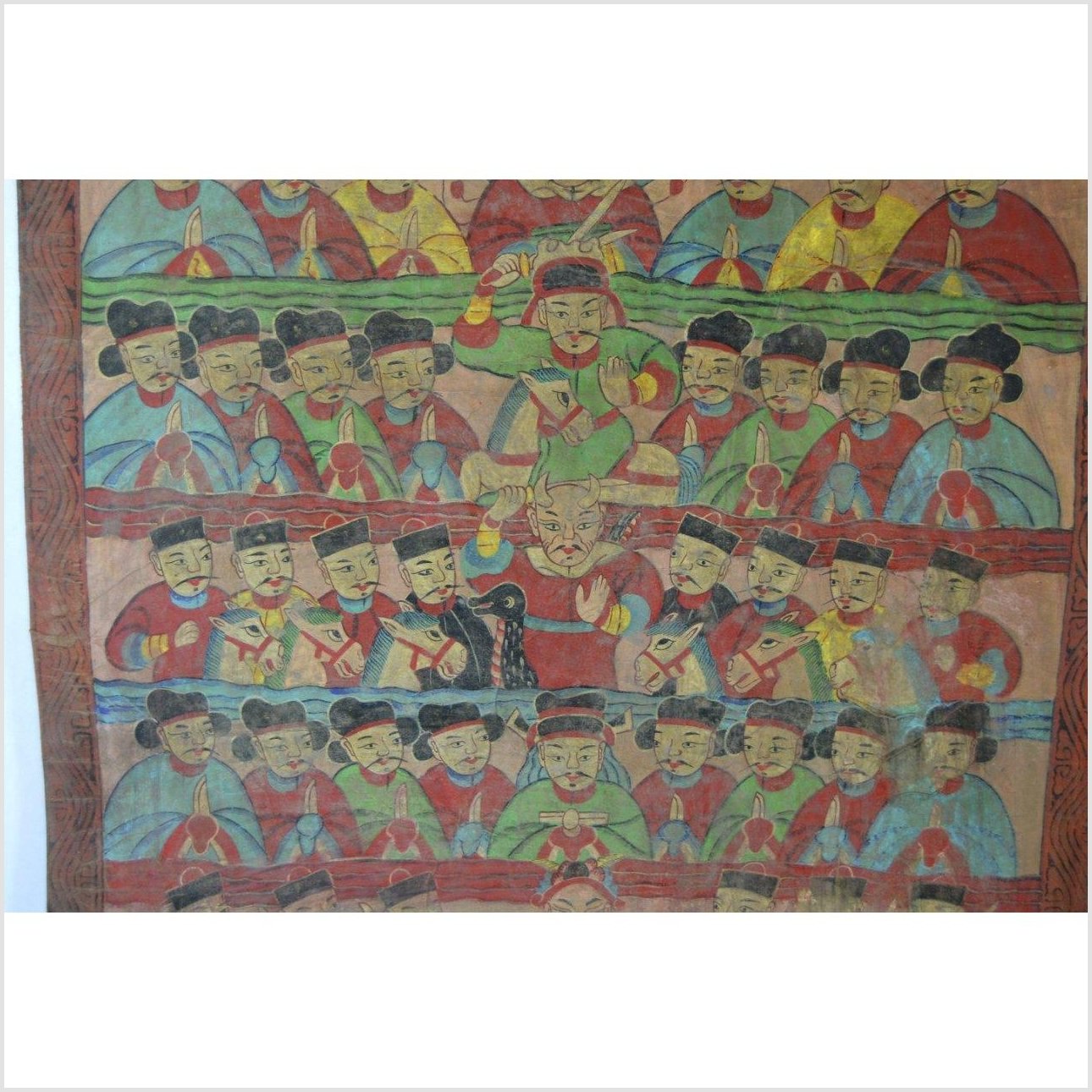 Laotian Parchment Painting-7. Asian & Chinese Furniture, Art, Antiques, Vintage Home Décor for sale at FEA Home